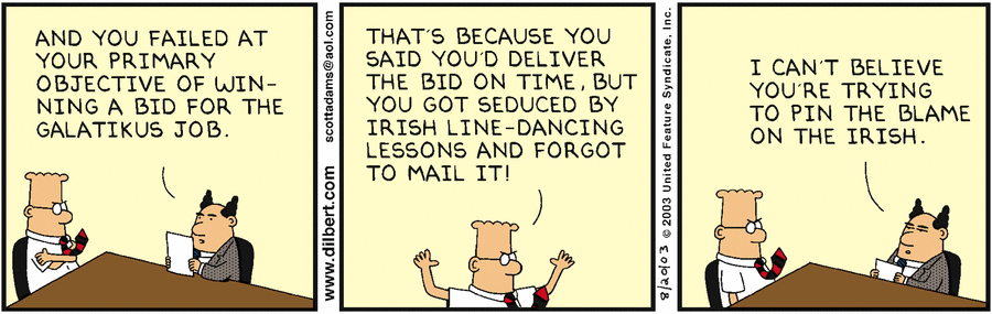 Dilbert Cartoon